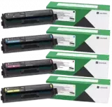 ~Brand New Original Lexmark IBM C331H Set (C331H) Set Laser Toner Cartridge High Yield