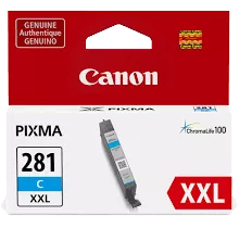 ~Brand New Original CANON 1980C001 (CLI-281XXL) Super High Yield INK / INKJET Cartridge Cyan