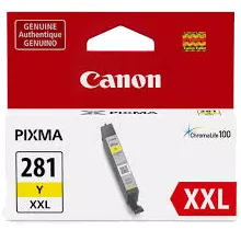 ~Brand New Original CANON 1982C001 (CLI-281XXL) Super High Yield INK / INKJET Cartridge Yellow