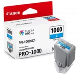 ~Brand New Original Canon PFI-1000C INK / INKJET Cartridge Cyan