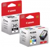 ~BRAND NEW ORIGINAL CANON PG-245XL / CL-246XL INK / INKJET Cartridge Black Tri-Color High Yield Combo