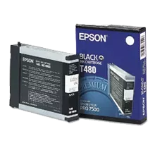 ~Brand New Original EPSON T480011 Ink / Inkjet Cartridge Black
