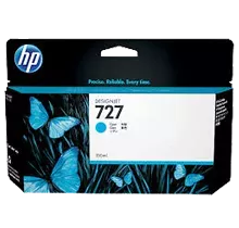 ~Brand New Original HP B3P19A (727) High Yield INK/INKJET Cartridge Cyan (130 ml)