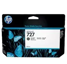 ~Brand New Original HP C1Q12A (727) High Yield INK/INKJET Cartridge Matte Black (300 ml)