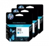 ~Brand New Original HP CZ134A (HP 711) INK / INKJET Cartridge High Yield Cyan (3 Pack)