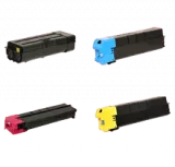 ~Brand New Original KYOCERA MITA TK-8707 Laser Toner Cartridge Set Black Cyan Yellow Magenta