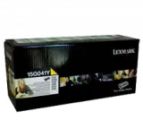 ~Brand New Original LEXMARK 15G041Y Laser Toner Cartridge Yellow