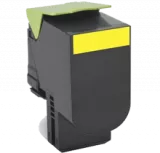 Lexmark 80C1SY0 Laser Toner Cartridge Yellow