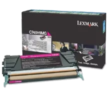 ~Brand new Original LEXMARK C748H1MG High Yield Laser Toner Cartridge Magenta