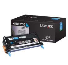 ~Brand New Original LEXMARK X560H2CG High Yield Laser Toner Cartridge Cyan