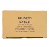 ~Brand New Original SHARP MXSCX1 Laser Staple Cartridge Box of 3