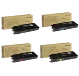 ~Brand New Original XEROX C400 / C405 Extra High Yield Laser Toner Cartridge Set Black Cyan Magenta Yellow