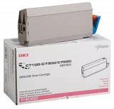 ~Brand New Original OKIDATA 41963002 Laser Toner Cartridge Magenta