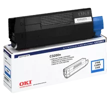 ~Brand New Original OKIDATA 43034803 Laser Toner Cartridge Cyan