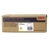 ~Brand New Original OKIDATA 43865765 Laser Toner Cartridge Yellow
