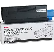 ~Brand New Original OKIDATA 42127404 Laser Toner Cartridge Black High Yield