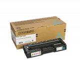 ~Brand New Original Ricoh 407654 Cyan Laser Toner Cartridge 