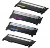 SAMSUNG CLT-404S Laser Toner Cartridge Set Black Cyan Magenta Yellow