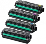 Compatible with SAMSUNG CLP-680 Laser Toner Cartridge Set Black Cyan Yellow Magenta