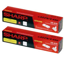 ~Brand New Original SHARP UX5CR x2 Thermal Transfer Ribbons