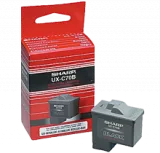 ~Brand New Original SHARP UXC70B INK / INKJET Cartridge Black