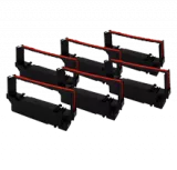 Star RC700BR (13mm width) Ribbons 6-PACK Black/Red