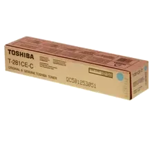 ~Brand New Original TOSHIBA T281CC Laser Toner Cartridge Cyan