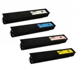 TOSHIBA TFC28 Laser Toner Cartridge Set Black Cyan Yellow Magenta