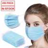 Ships from Canada - 200 Pack Disposable Face Mask Safety, 3-Ply Ear Loop -Ships from Canada - in Stock