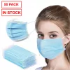 Ships from Canada - 50 Pack Disposable Face Mask Safety, 3-Ply Ear Loop -Ships from Canada - in Stock