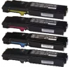 XEROX 6600 / 6605 High Yield Laser Toner Cartridge Set Black Cyan Magenta Yellow
