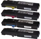 XEROX 6600 / 6605 High Yield Laser Toner Cartridge Set Black Cyan Magenta Yellow