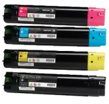XEROX 6700 Laser Toner Cartridge Set Black Cyan Yellow Magenta High Yield