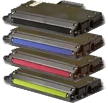 XEROX / TEKTRONIX 740 Laser Toner Cartridge Set Black Cyan Yellow Magenta