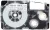 Casio Black on White Cassette Label Tape 18MM / 3/4” - 8M / 26’
