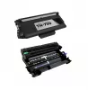 Brother TN-750 / DR-720 Combo Pack - Laser Toner Cartridge and Drum Unit - High Yield Toner