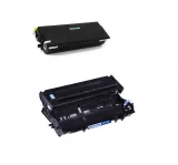 Brother TN-460 / DR-400 Combo Pack - Laser Toner Cartridge and Drum Unit - High Yield Toner
