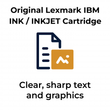 ~Brand New Original Lexmark IBM 18C2130 / 18C2160  (36 / 37) Set INK / INKJET Cartridge 