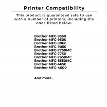 BROTHER TN200 x2 Laser Toner Cartridges