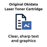 ~Brand New Original Okidata 45396213  Yellow Laser Toner Cartridge 